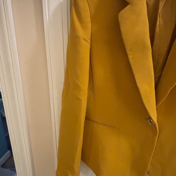 Beautiful Gold Tahari Blazer Size 12 - Picture 3 of 6
